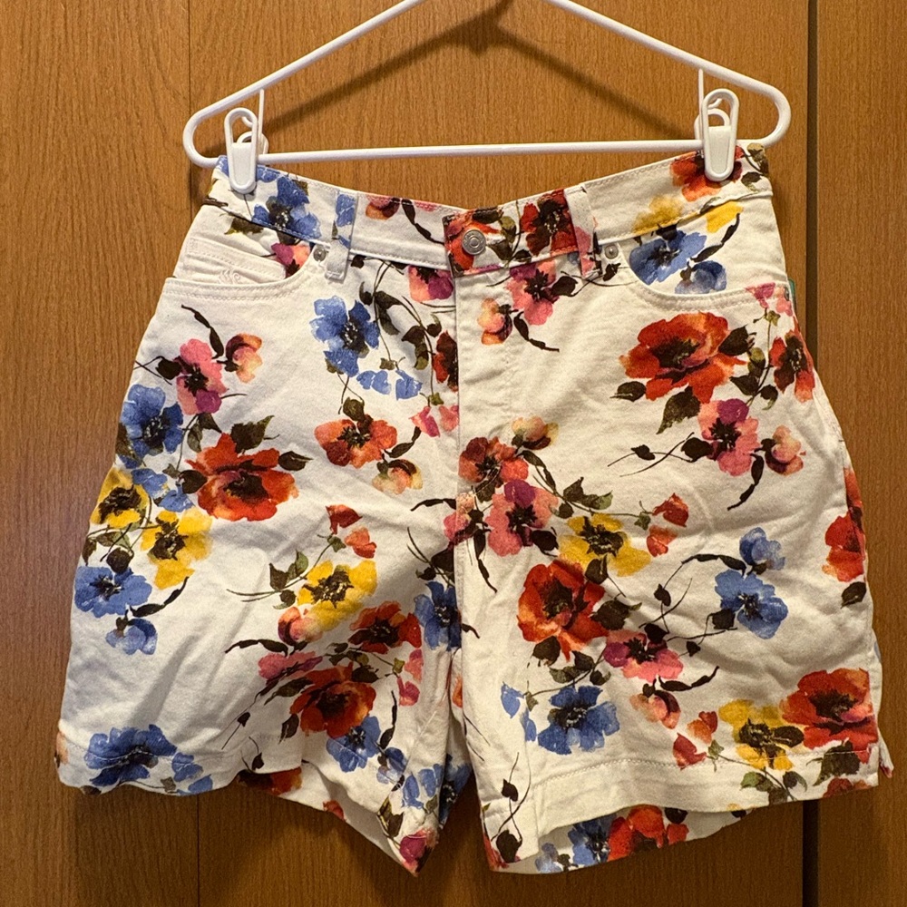 Gloria Vanderbilt Floral Print Women's Shorts